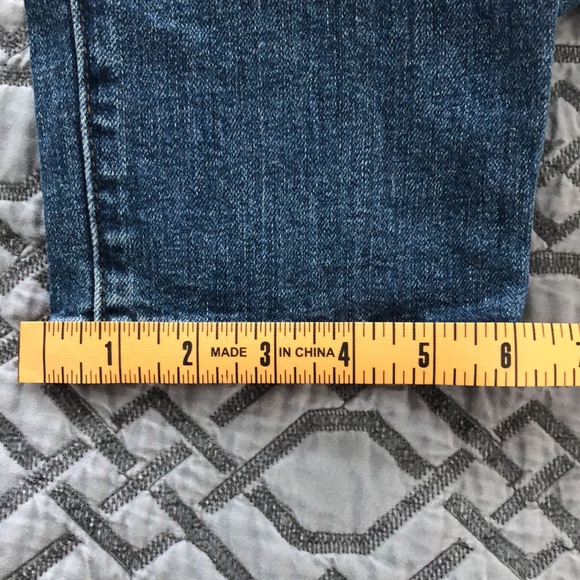 Gap Real Straight 29 short/ ankle/ crop 99 % cotton 1% spandex/ elastane - Picture 9 of 11